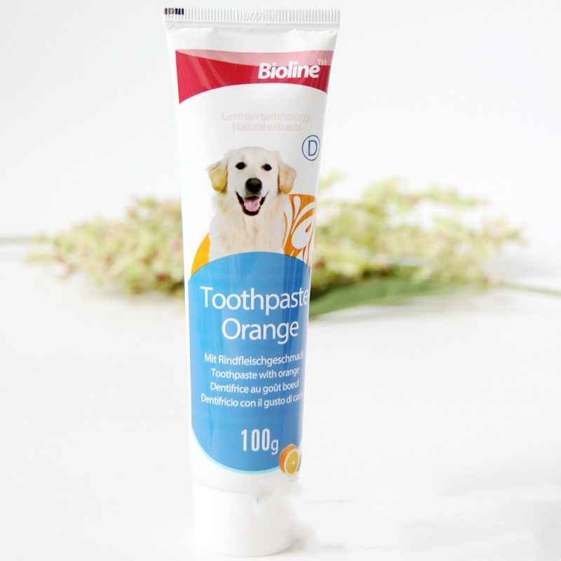 Dog toothpaste for pet toothpaste
